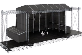 Aluminium roof truss India